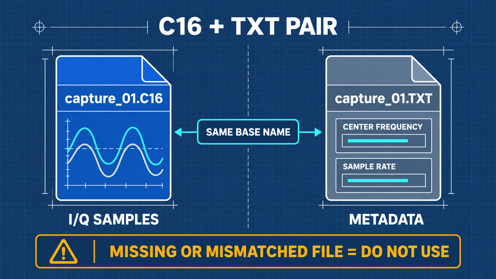 C16 原始数据与 TXT 诠释资料成对结构